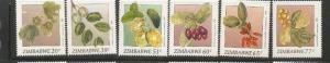 ZIMBABWE SCOTT 642-7 MNH 