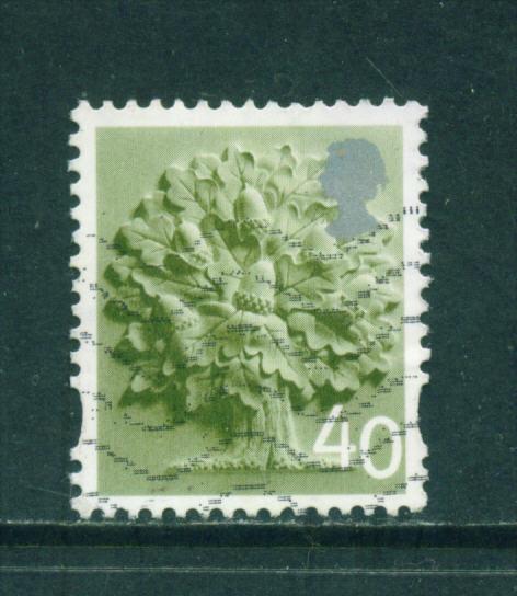 ENGLAND - 2003+  Oak Tree  40p  Used as Scan