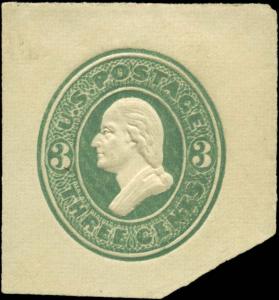 U165 Cut Square Mint