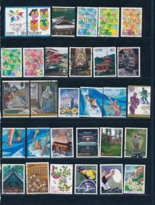 D391242 Japan Nice selection of VFU Used stamps