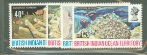 British Indian Ocean Territory #44-47  Single (Complete Set)