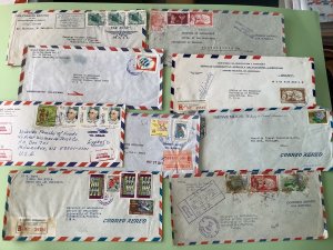 Salvador collection of 9 postal items  Ref A831