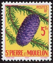 Scott #357 Spruce MNH