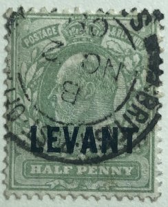 AlexStamps BRITISH OFFICES in the TURKISH EMPIRE #15 FALSE Used 