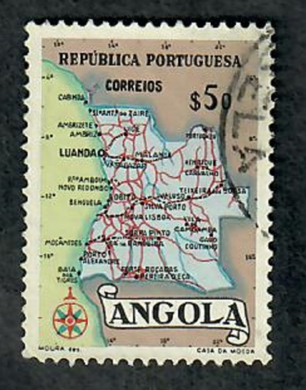 Angola #388 used Single