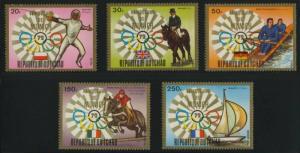 Chad 285-7,C151-2 MNH Olympic Sports, Equestrian, Horse