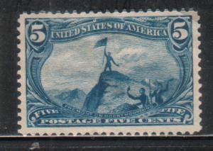 US #288 (MNG)   CV $120.00