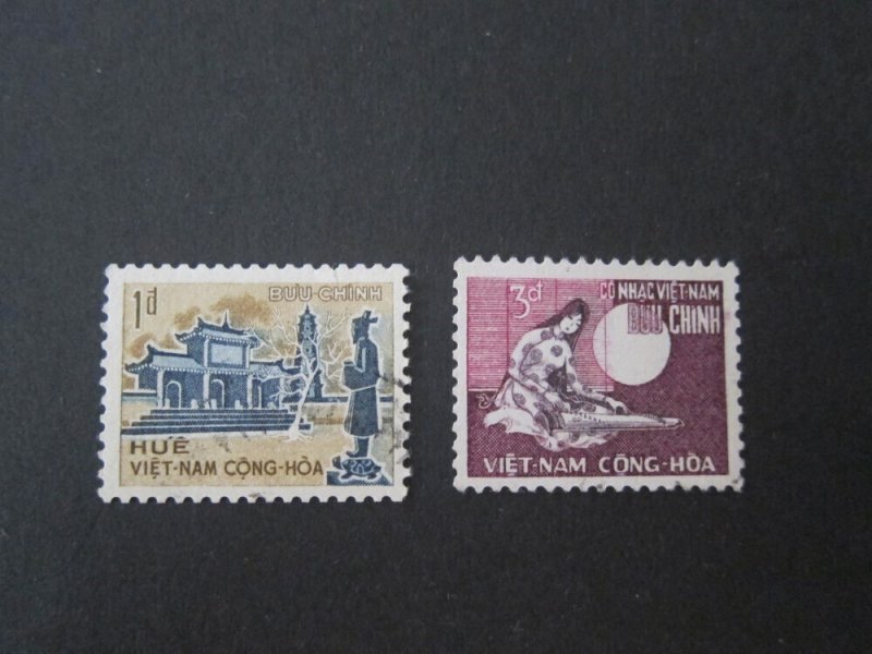 Vietnam 1966 Sc 250A,290A MNH