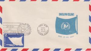 United Nations, First Day Cover, Postal Stationery