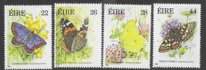 Ireland 612-15   1985  set 4 fvf mint nh