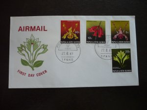 Postal History - Papua New Guinea - Scott# 287-290 - First Day Cover