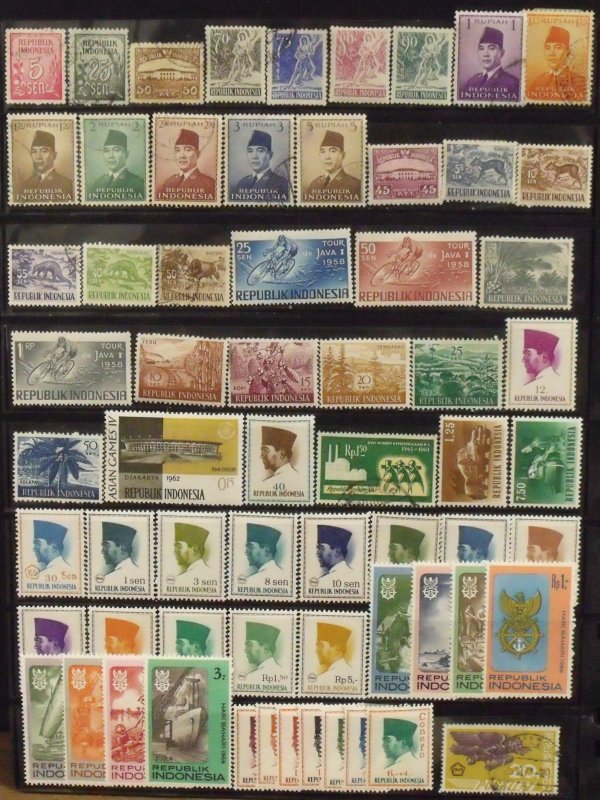 A633   INDONESIA   Collection                          Mint/Used