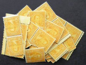 EDW1949SELL : USA 1927 Scott #642. 50 stamps. Fine-Very Fine, Mint NH. Cat $275.