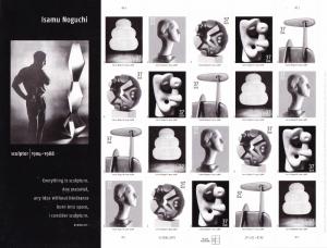 Isamu Noguchi Modern Art Sheet  Fresh