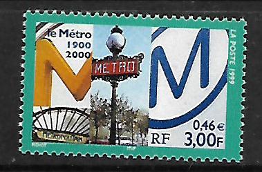 FRANCE 2747 MNH PARIS METRO