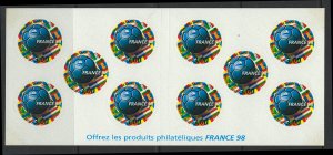 France Scott 2629a  Complete Booklet!