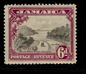 JAMAICA GV SG113, 6d grey-black & purple, NH MINT. Cat £35.