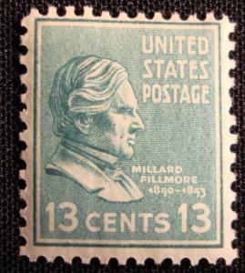 US #818 MNH Single SCV $1.30