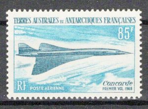 FSAT TAAF C18 MNH Air Post Aviation Concorde ZAYIX 1223S0057