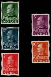 Norway Scott 370-74 Mint NH [TG431]