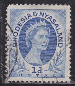 Rhodesia & Nyasaland 142 Queen Elizabeth II 1954