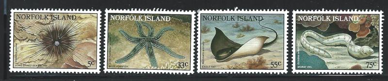 Norfolk Island    MNH SC#  377 - 380