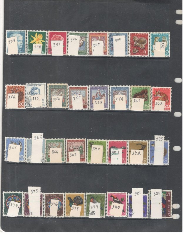 GERMANY COLLECTION ON STOCK SHEET MINT/USED