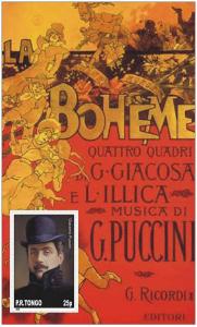 TONGO SHEET CINDERELLA PUCCINI COMPOSERS 