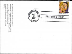 US Scott #3176 1997 FDC 32c Madonna & Child With Saints