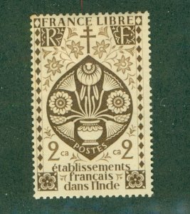 FRENCH INDIA 143 MH BIN $0.50