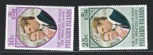 Pitcairn Island   mnh sc 135 - 136