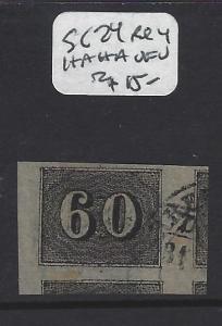 BRAZIL (P2302BB)   NUMERAL 60R SMALLEST BL OF 4 IN THE WORLD!!!   VFU  