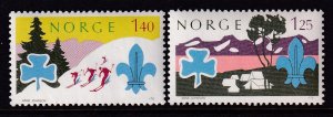 Norway 656-657 MNH VF