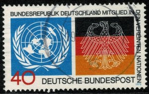 GERMANY 1973 ADMISSION FEDERAL REPUBLIC to NATO USED (VFU) P.14 SG1673 SUPERB