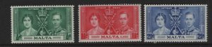 MALTA, 188-190  MNH  SET