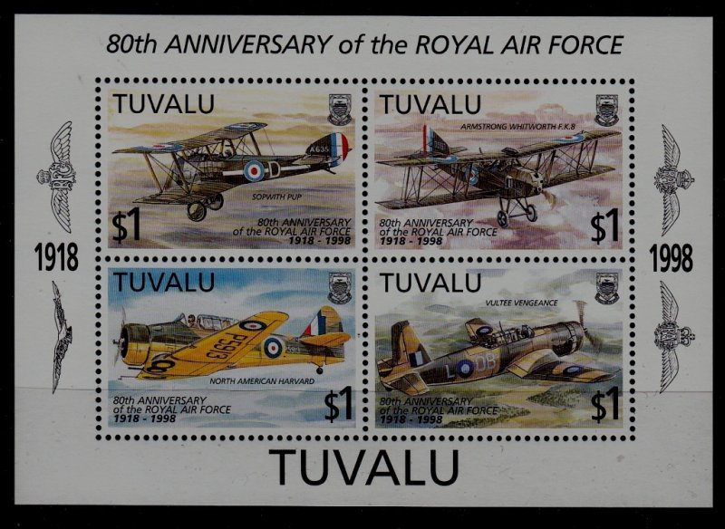 Tuvalu 767 MNH s/s Aviation SCV5