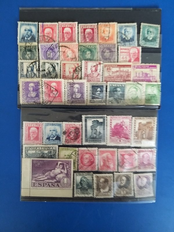 Lot Old Spain used/unused