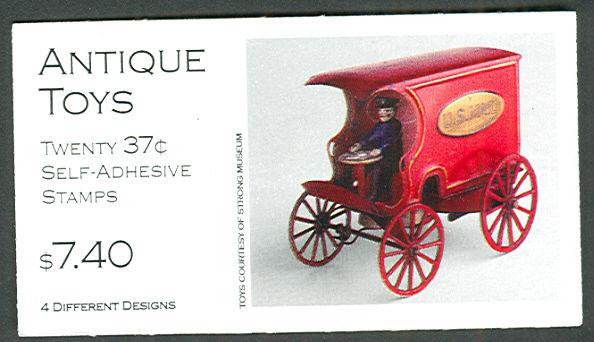 US BK292 BOOKLET ANTIQUE TOYS