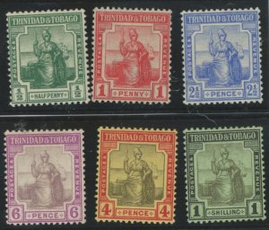 Trinidad & Tobago #1-2/4-7 Unused Single (Complete Set)