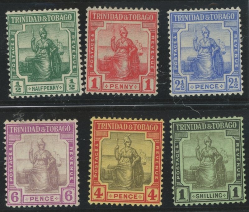 Trinidad & Tobago #1-2/4-7 Unused Single (Complete Set)