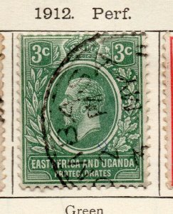 East Africa & Uganda Protectorate 1912 Early Issue Fine Used 3c. NW-115095