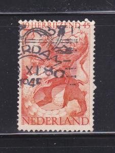 Netherlands 277 U Lion and Dragon (D)