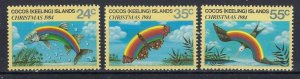 Cocos Is 122-25 MNH 1984 Christmas (an9310)