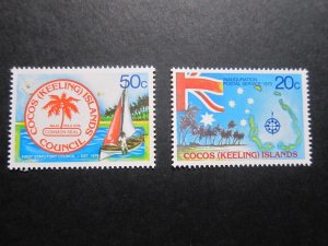 Cocos Island 1979 Sc 32-33 set MNH