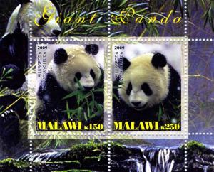 GIANT PANDAS Sheet Perforated Mint (NH)