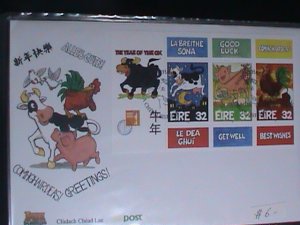 IRELAND STAMP-1997-  YEAR OF THE OX MNH-NEW YEAR S/S FDC SPECIAL  LIMITED  VF