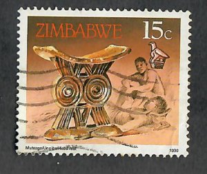 Zimbabwe #620 used single