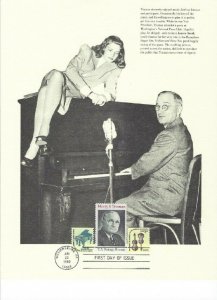 1499 8c HARRY S. TRUMAN - Kessler souvenir page