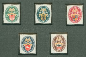 Germany #B23-27 Unused Single (Complete Set)