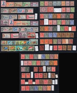 MOMEN: TURKS & CAICOS ISLANDS 1900/67 COLLECTION MINT OG H CAT. £942 LOT #69129*